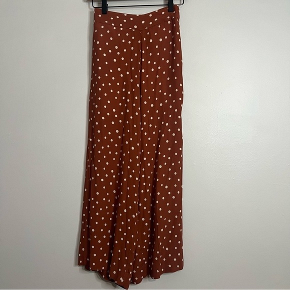 Madewell Tall Huston Pull-On Crop Pants in Inkspot Dots size xxst - Picture 2 of 9